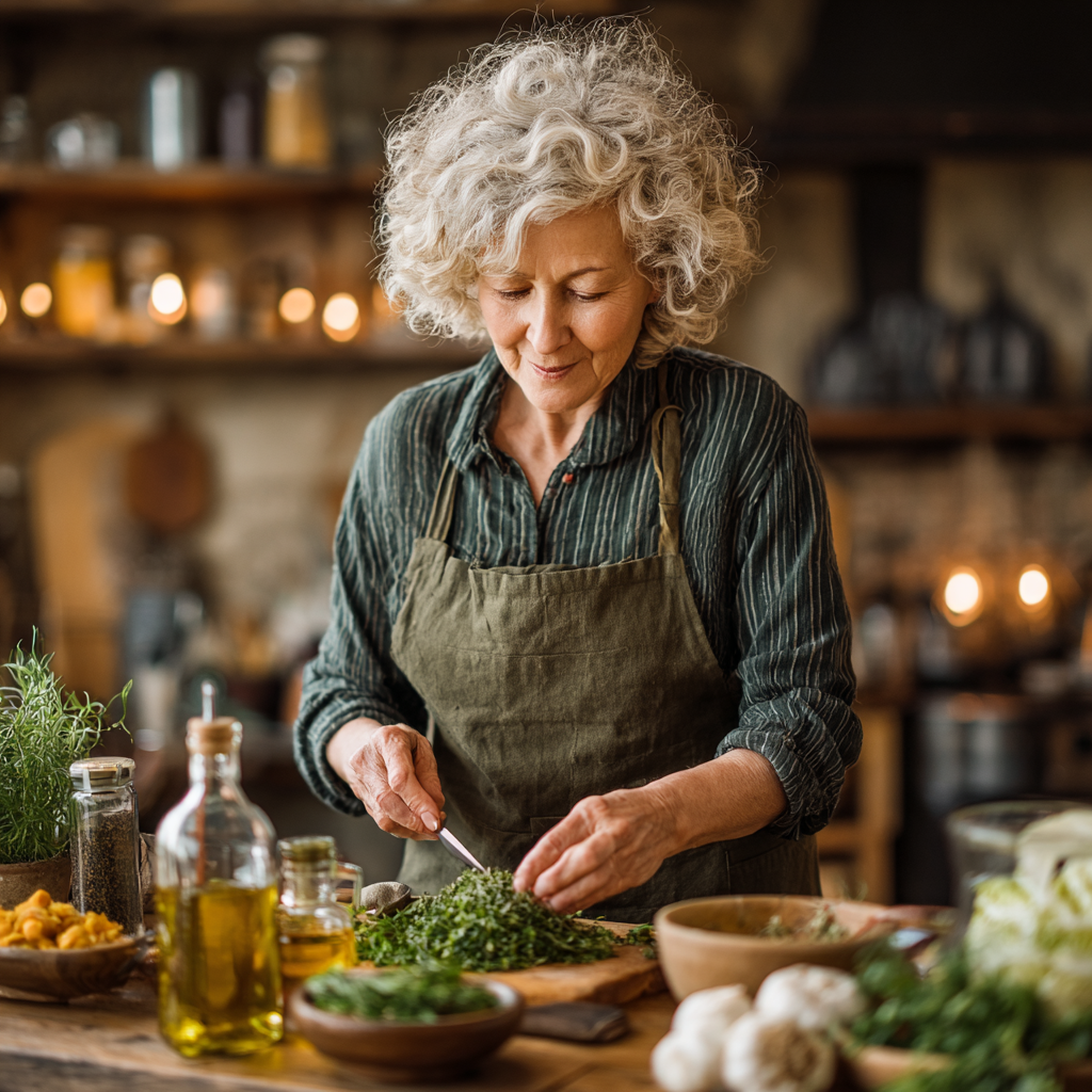 Красиво сервирана здравословна храна за възрастни